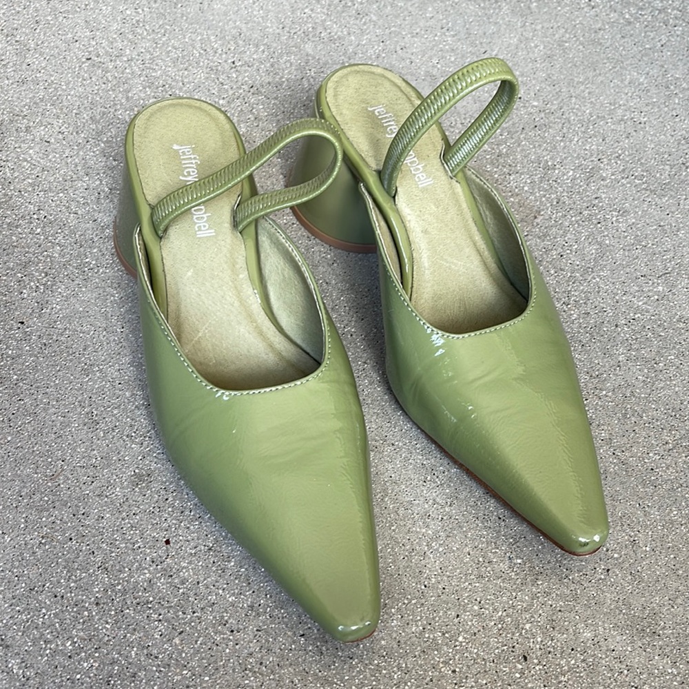 Jeffrey Campbell patent leather pump